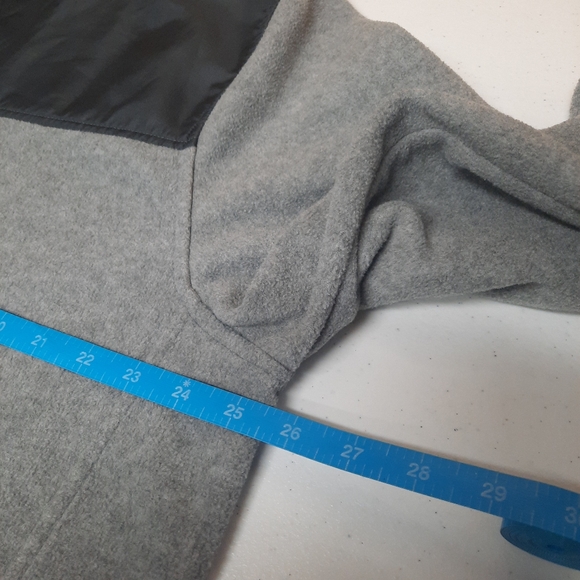 Vintage Starter Full Zip Up Fleece Jacket Men's Size XL Grey Activewear Sporty - Picture 6 of 6